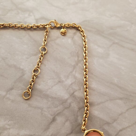 💕 J.Crew Light Blush Pink Enamal Dot Bubble Necklace 💕 - Picture 9 of 12